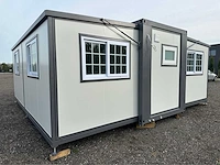Mobiele woonunit / tiny house met twee slaapkamers en keuken - afbeelding 3 van  70