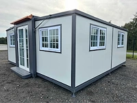 Mobiele woonunit / tiny house met twee slaapkamers en keuken - afbeelding 70 van  70