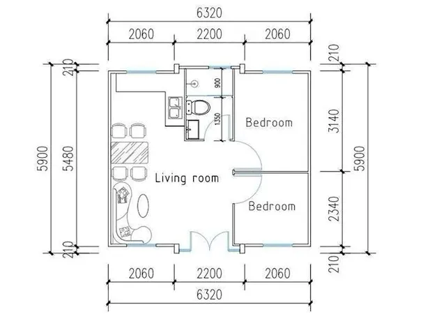 Mobiele woonunit / tiny house - afbeelding 5 van  11