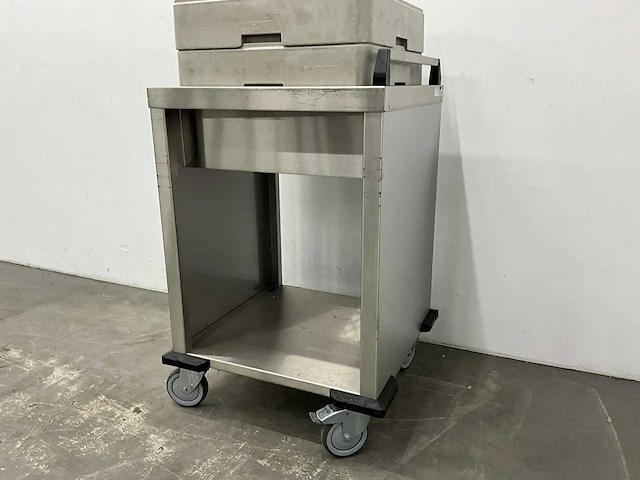 Mobile containing - ort-ms/b - rvs mobiele korvenstapelaar - afbeelding 2 van  5