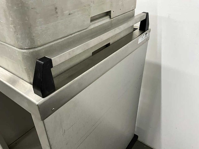 Mobile containing - ort-ms/b - rvs mobiele korvenstapelaar - afbeelding 4 van  5