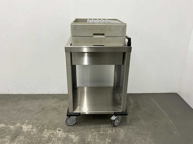 Mobile containing - ort-ms/b - rvs mobiele korvenstapelaar - afbeelding 5 van  5