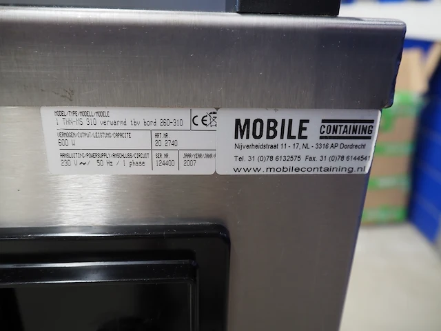 Mobile containing - afbeelding 6 van  6