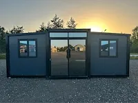 Mobile houses nl - complete deluxe dark grey - tiny house / chalet complete deluxe dark grey
