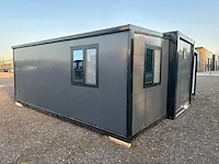 Mobile houses nl complete deluxe dark grey tiny house / chalet - afbeelding 2 van  63