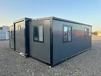 Mobile houses nl complete deluxe dark grey tiny house / chalet - afbeelding 6 van  63