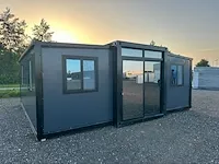 Mobile houses nl complete deluxe dark grey tiny house / chalet - afbeelding 12 van  63