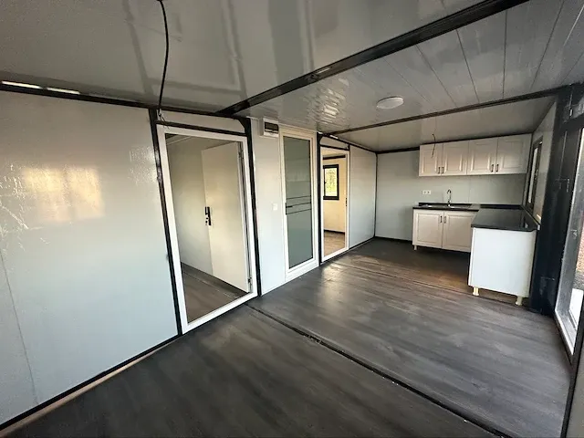 Mobile houses nl complete deluxe dark grey tiny house / chalet - afbeelding 50 van  63