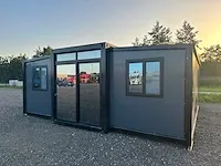 Mobile houses nl complete deluxe dark grey tiny house / chalet - afbeelding 45 van  63