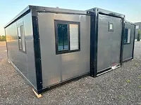 Mobile houses nl complete deluxe dark grey tiny house / chalet - afbeelding 56 van  63