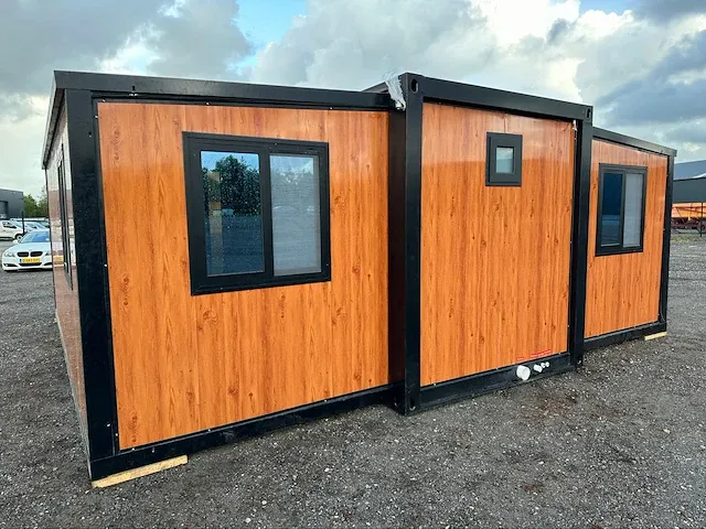 Mobile houses nl complete deluxe wooden tiny house / chalet - afbeelding 2 van  62