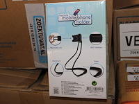 Mobile telefoonhouder universeel 4x mix van kleur zonder doos - afbeelding 2 van  3