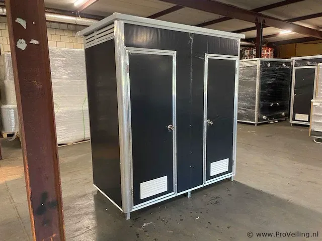 Mobilesani double mobiele toilet/douche unit - afbeelding 3 van  9
