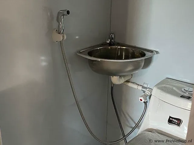 Mobilesani double mobiele toilet/douche unit - afbeelding 9 van  9