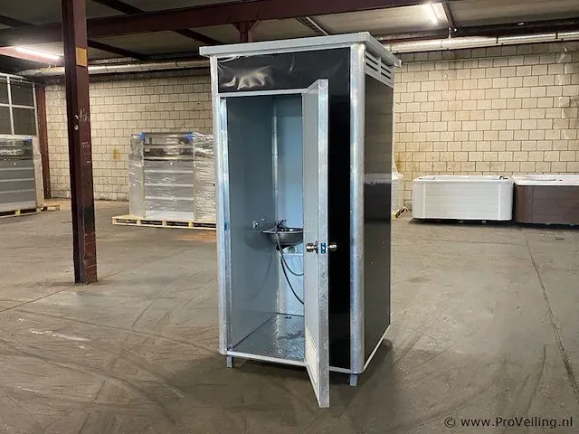 Mobilesani singel mobiele toilet/douche unit - afbeelding 1 van  10