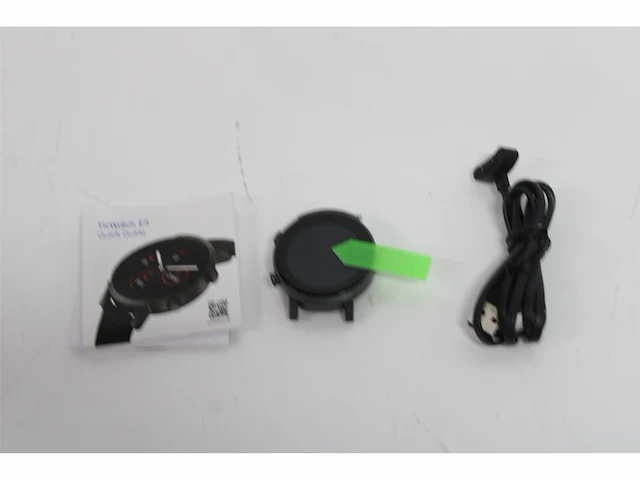 Mobvoi ticwatch e3 smartwatch 1 3 rond scherm hartslagsensor & gps zwart - afbeelding 2 van  3