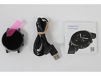 Mobvoi ticwatch e3 smartwatch 13 rond scherm hartslagsensor & gps zwart - afbeelding 2 van  3