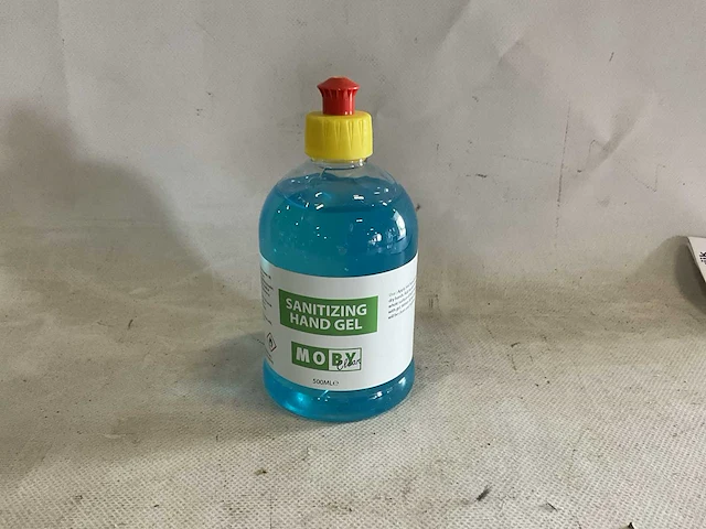 Moby sanitizing handgel 500ml (24x) - afbeelding 1 van  3