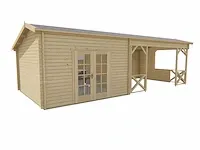 Moca 40.0893n - tuinhuis met overkapping - afbeelding 3 van  3