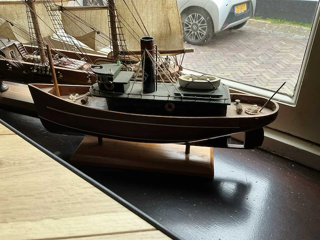 Model zeilschip/boot (2x) - afbeelding 3 van  9