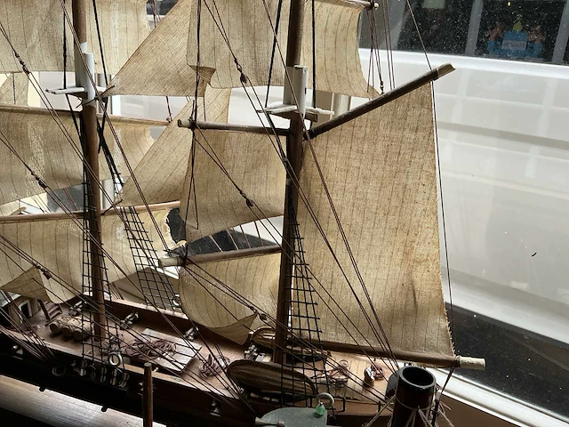 Model zeilschip/boot (2x) - afbeelding 7 van  9