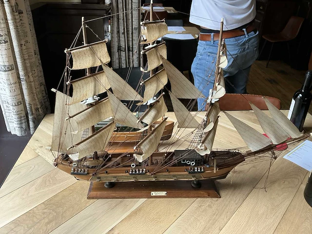 Model zeilschip/boot (2x) - afbeelding 8 van  9