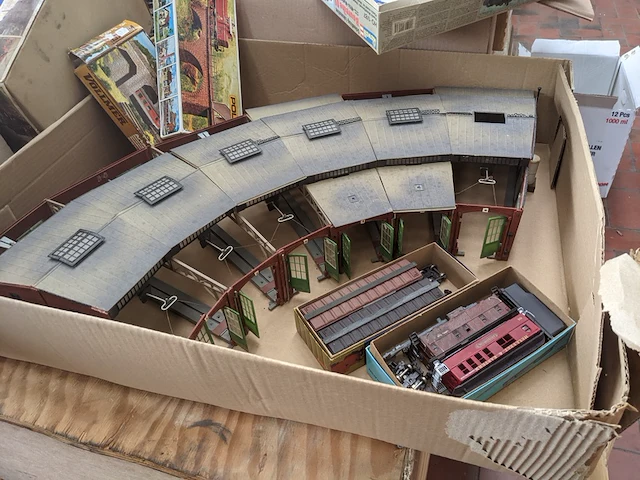 Modelspoor en toebehoren o.a. fleischman, revell, pola - afbeelding 23 van  49