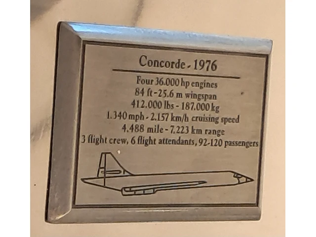 Modelvliegtuig concorde - afbeelding 5 van  27