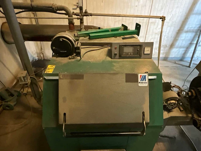 Moderator smok houtsnipperketel azsb 60 kw v.v. automatische feeder, rvs rookkanaal - afbeelding 17 van  17
