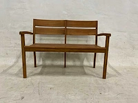Moderne 120 cm tuinbank - afbeelding 2 van  4