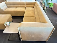 Moderne hoekbank met hocker - afbeelding 3 van  7