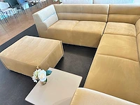 Moderne hoekbank met hocker - afbeelding 4 van  7