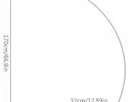 Moderne led booglamp - afbeelding 2 van  3