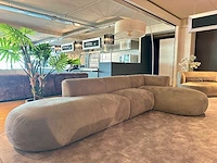 Moderne loungebank met longchair