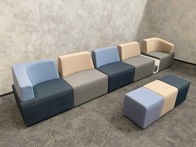 Modulaire lounge sofa - afbeelding 1 van  16
