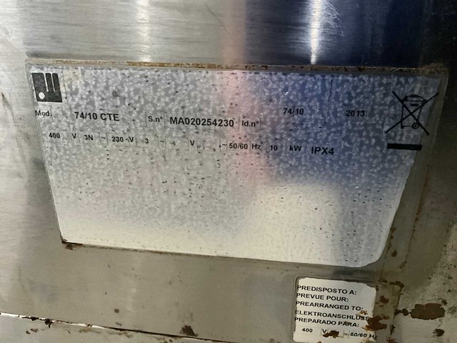 Modular - 74/10 cte - elektrische plaatfornuis - afbeelding 7 van  7