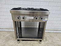 Modular - ceg70 - 4-pits rvs gasfornuis - afbeelding 1 van  5