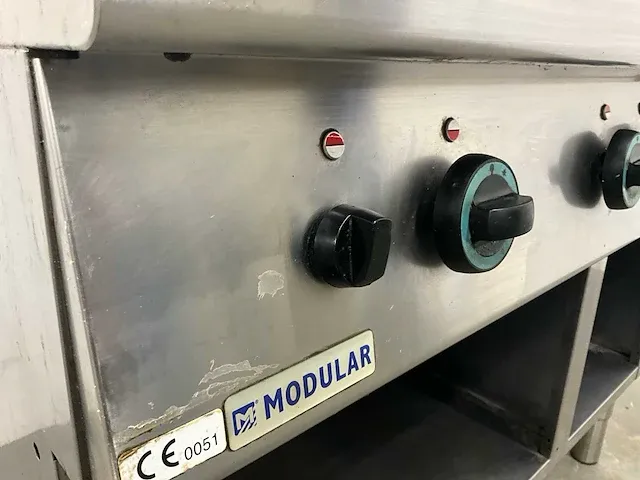 Modular 6-pits gasfornuis - afbeelding 6 van  8