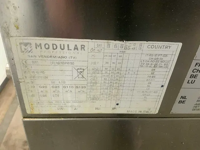 Modular 65/40 frg friteuse - afbeelding 5 van  6