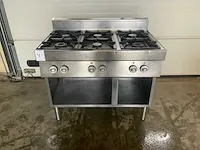 Modular 70/110 pcg-t 6 pits gasfornuis