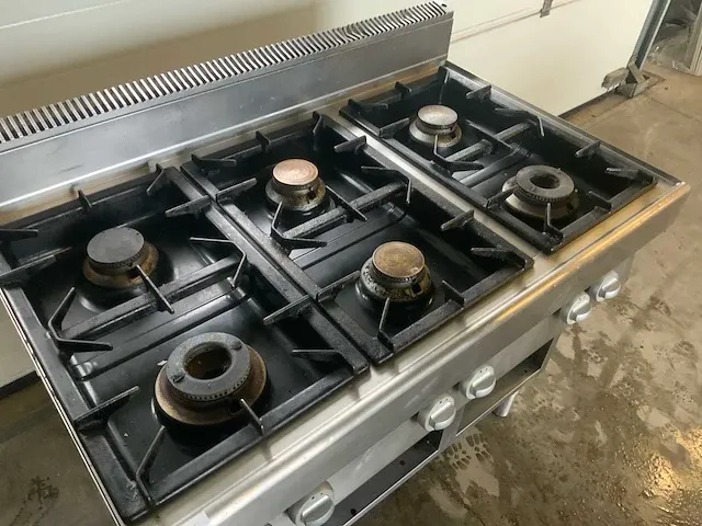 Modular 70/110 pcg-t 6 pits gasfornuis - afbeelding 3 van  5