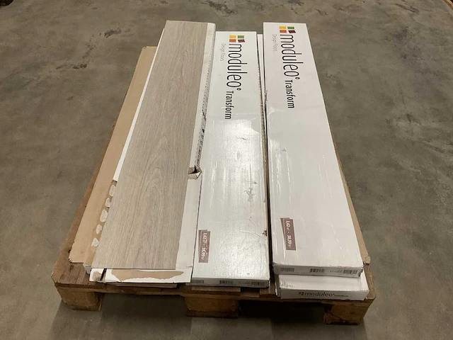 Moduleo transform partij dry-back pvc vloer, ca. 16m2 - afbeelding 1 van  3