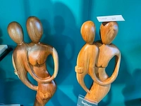 Moeder en kind sculptuur (2x) - afbeelding 2 van  5