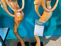 Moeder en kind sculptuur (2x) - afbeelding 3 van  5