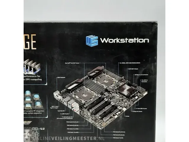 Moederbord asus, ws c621e sage - afbeelding 2 van  11