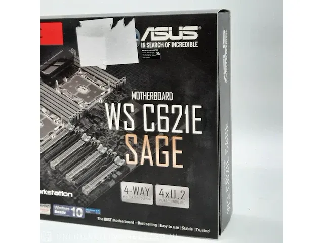 Moederbord asus, ws c621e sage - afbeelding 4 van  11