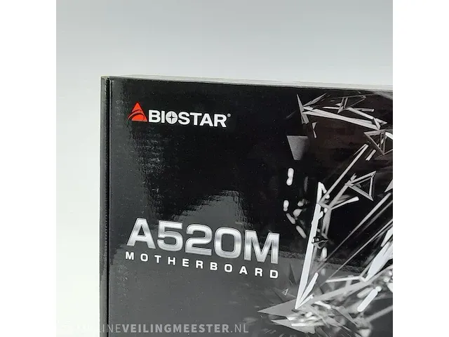 Moederbord biostar, amd a520 socket am4 ddr4-3200 pci-e 3.0 - afbeelding 2 van  8
