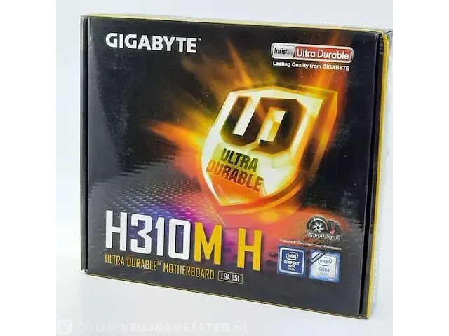 Moederbord gigabyte, h310m h ultra durable lga1151 - afbeelding 1 van  9