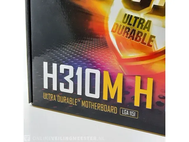 Moederbord gigabyte, h310m h ultra durable lga1151 - afbeelding 4 van  9