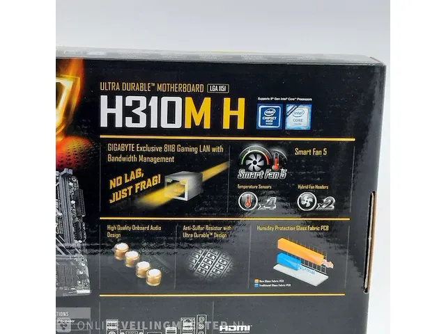 Moederbord gigabyte, h310m h ultra durable lga1151 - afbeelding 7 van  9